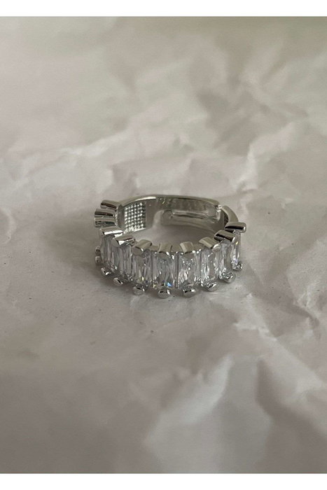Heliophilia Silver Anillo de Latón Plateado con Recubrimiento de Laca Heliophilia Silver Anillo de Latón Plateado con Recubrimiento de Laca
